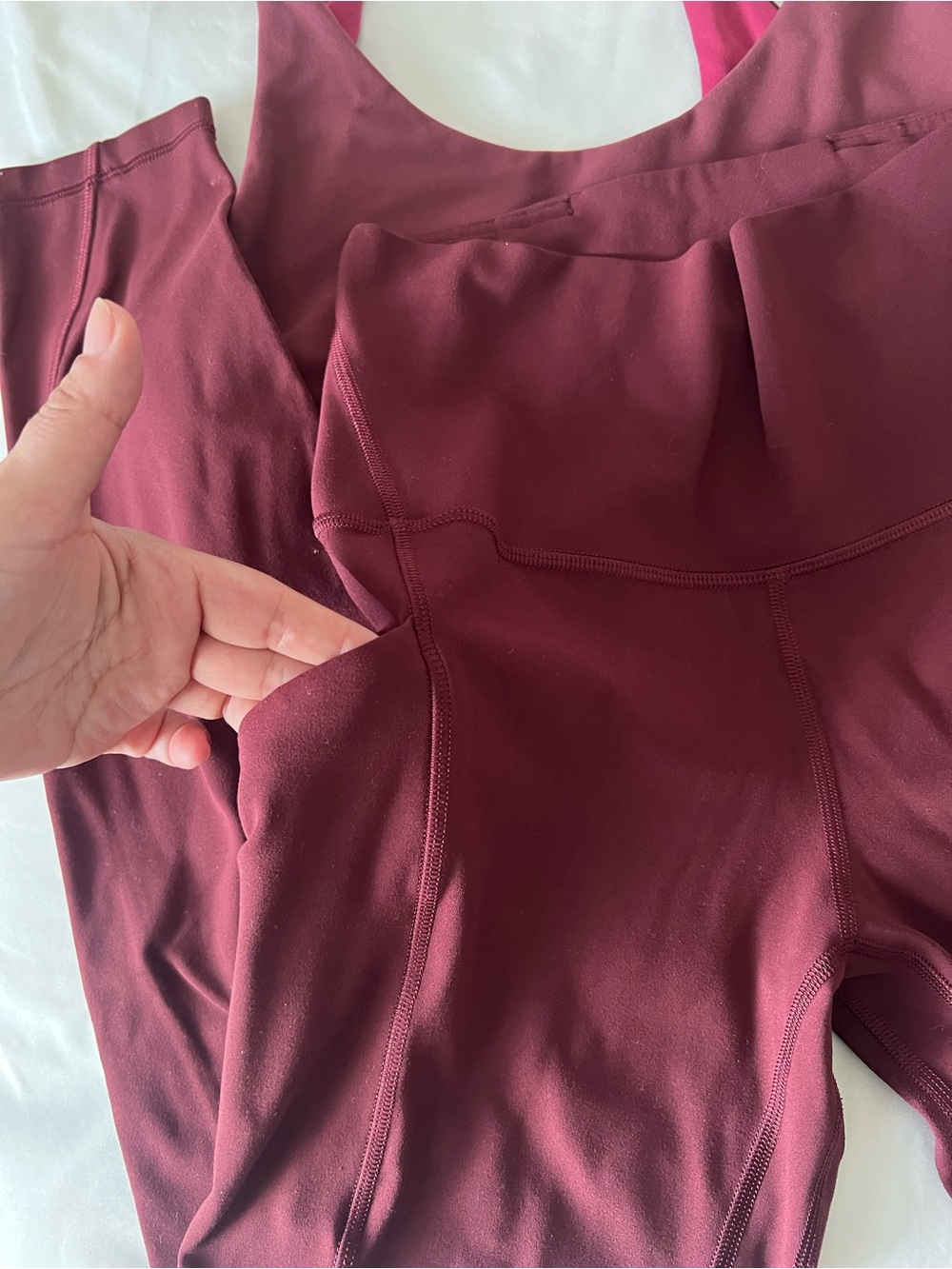 Lululemon- Align reversible Sports Bra (10) & Leggings (6) Set - Picture 9 of 10